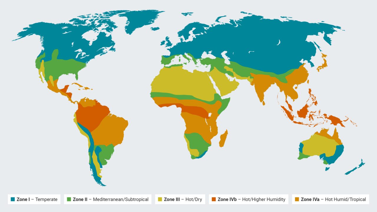 ICH Climatic Zones | Precision Stability Storage